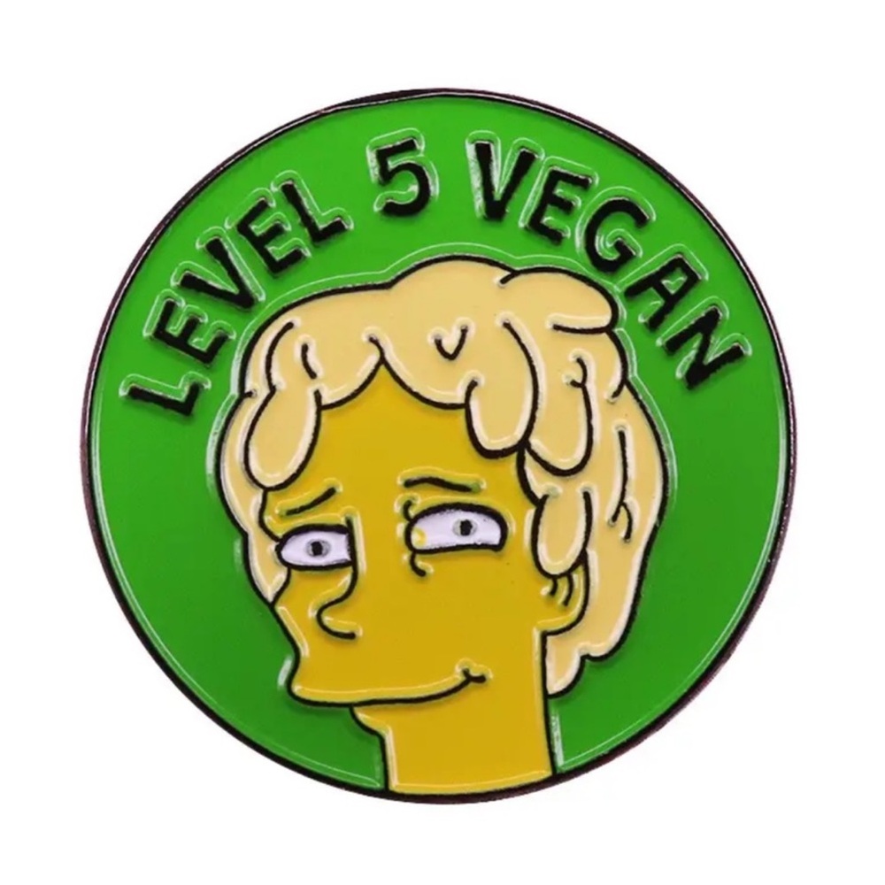 The Simpsons Pin Level 5 Vegan, Jesse Grass, Leader of Dirt First Enamel…